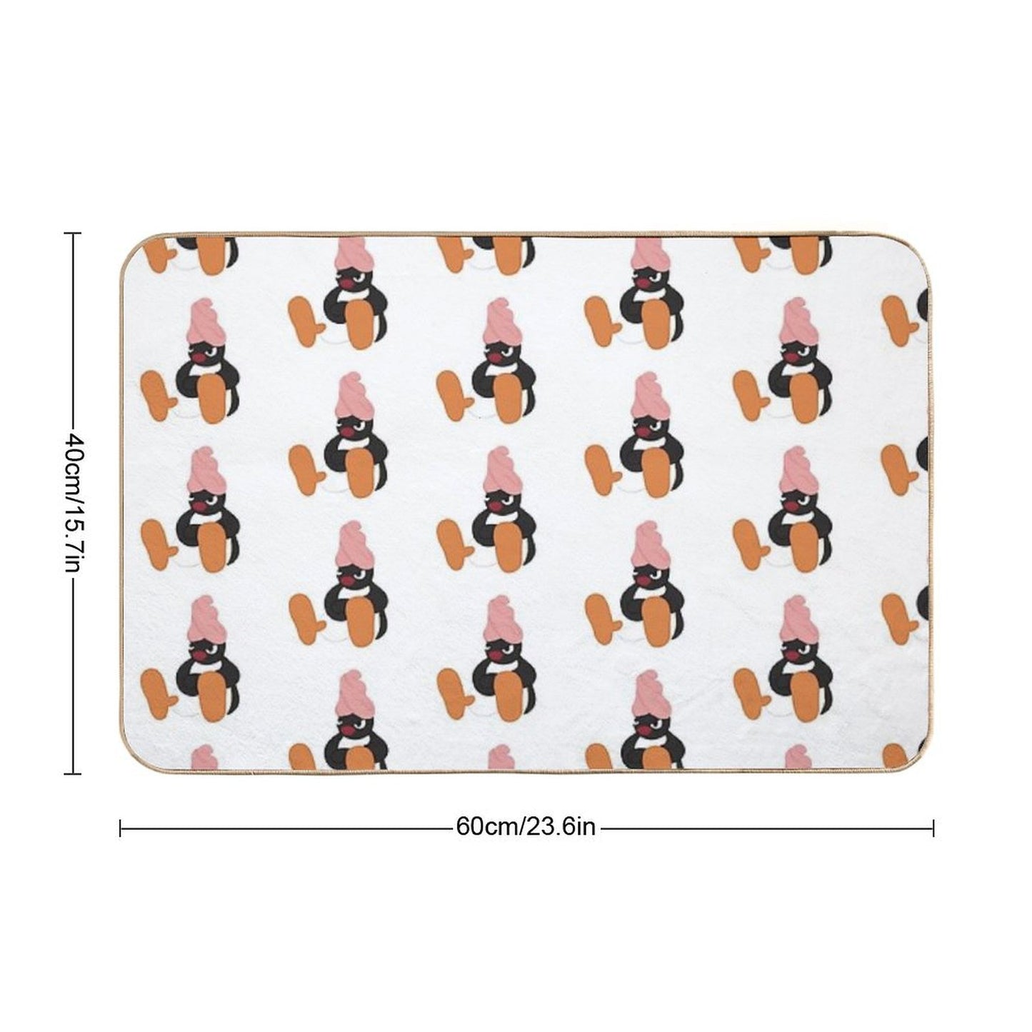Pingu Mood Shower Bath Mat