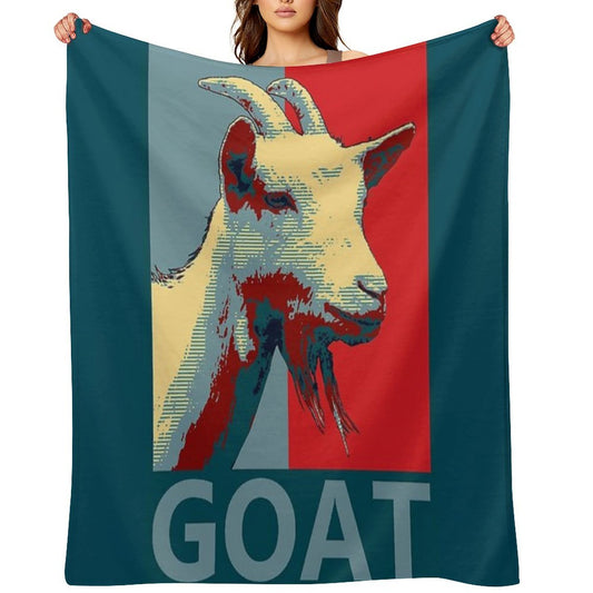 GOAT Throw Blanket
