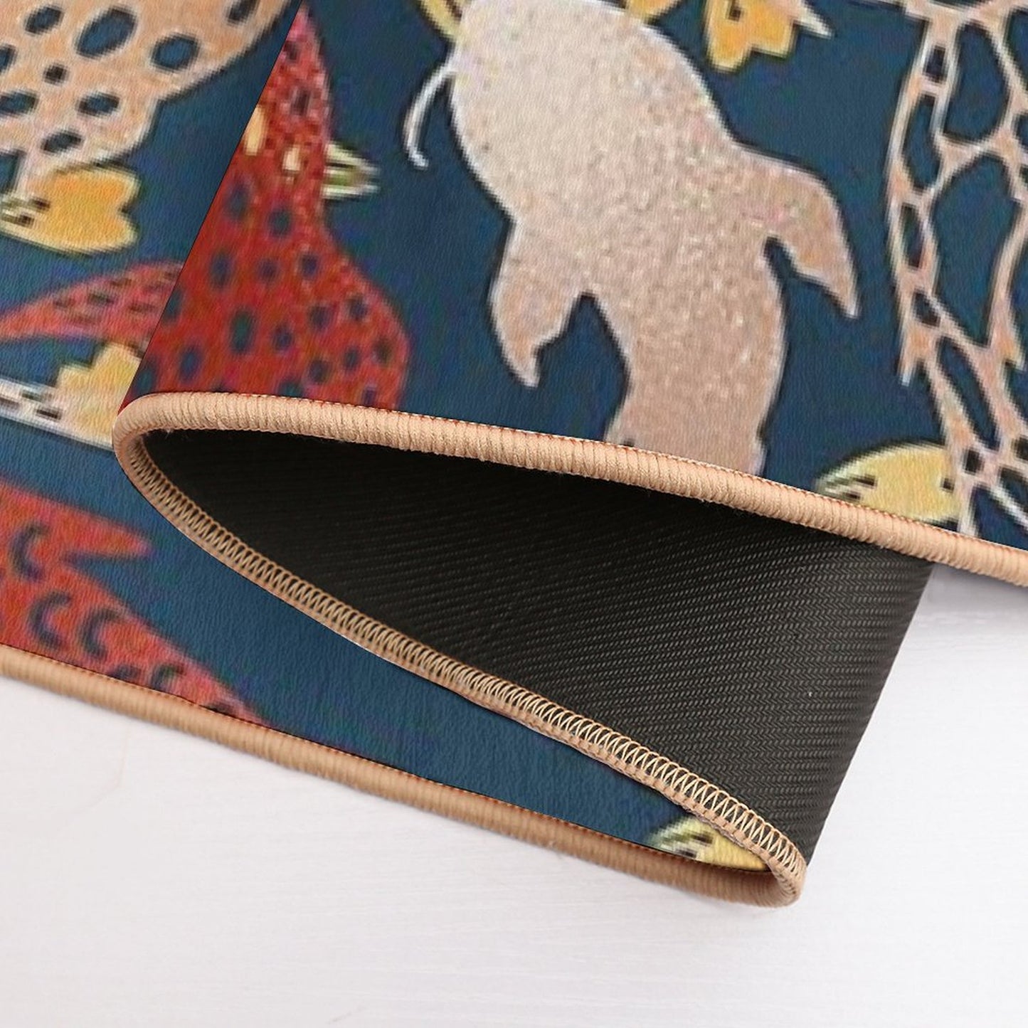 Kyoto Koi Fish Pattern Bath Mat