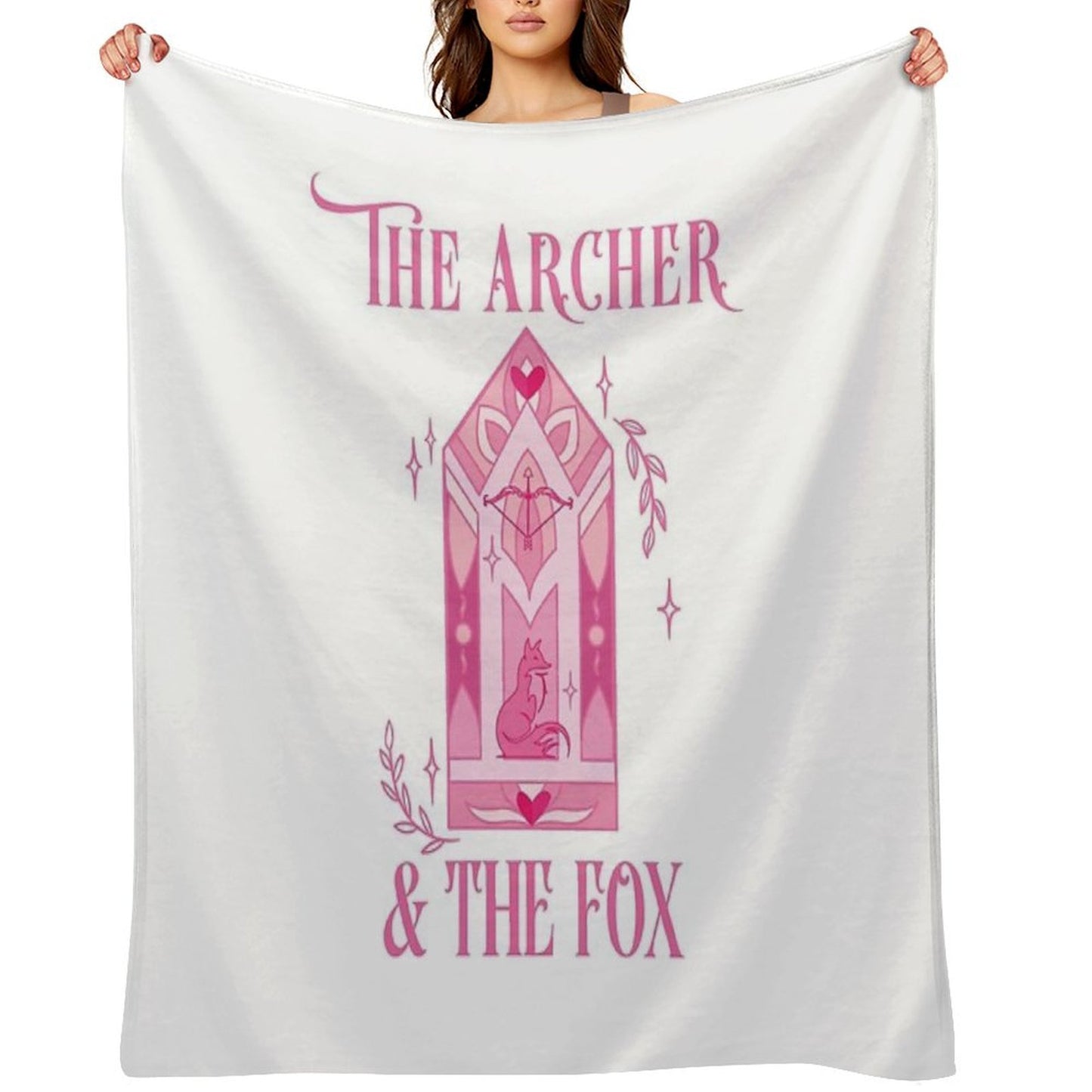 The Archer And The Fox - Once Upon A Broken Heart Throw Blanket