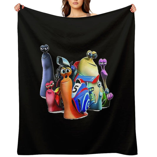 Snail Turbo Throw Blanket