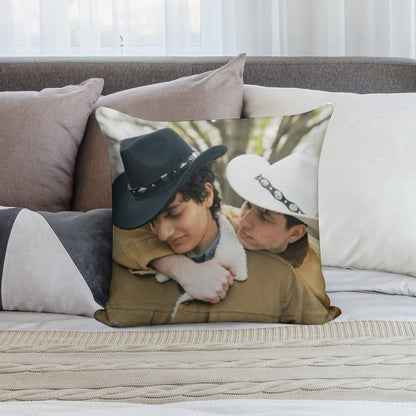 Slushy Noobz Brokeback Mountain Soft Bedroom Essential Throw Pillow