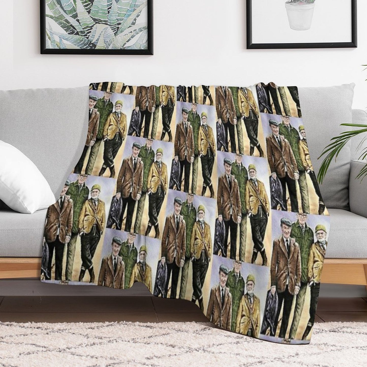 Last of The Summer Wine Throw Blanket