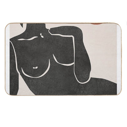 Erotic Art Bath Mat