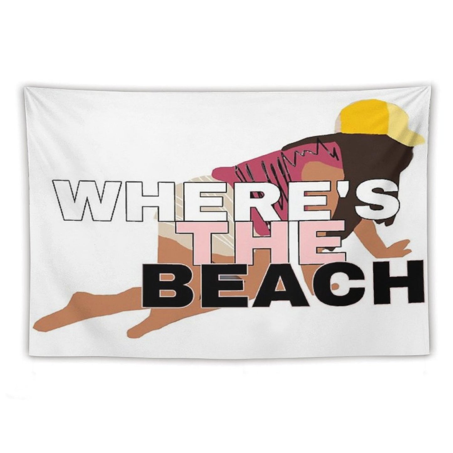 Where's The Beach Tapestry