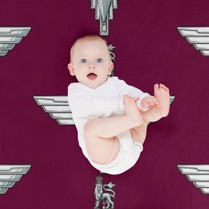 Parachute Regiment Cap Badge Throw Blanket