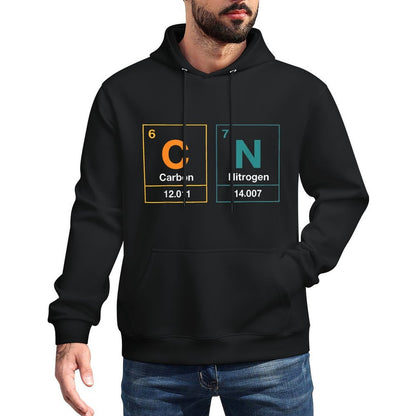 67 Meme Funny Teacher Science Periodic Table Retro Vintage Machine Washable Hoodie