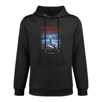 Stranger Things Halloween Hopper Pumpkin Patch Poster Durable Construction Hoodie