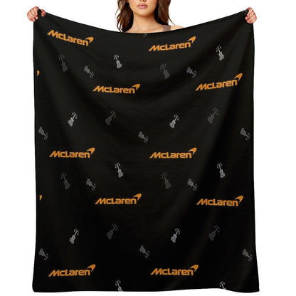 McLaren F1 Team - Speed Beyond Limits! Throw Blanket
