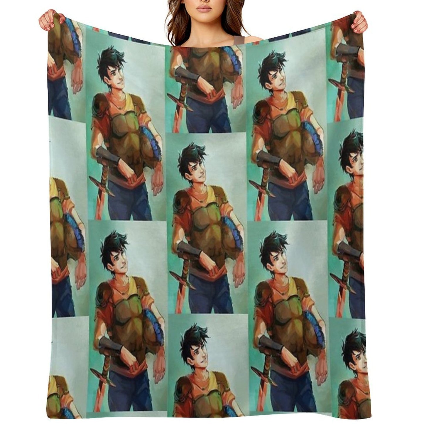 Percy Jackson Throw Blanket