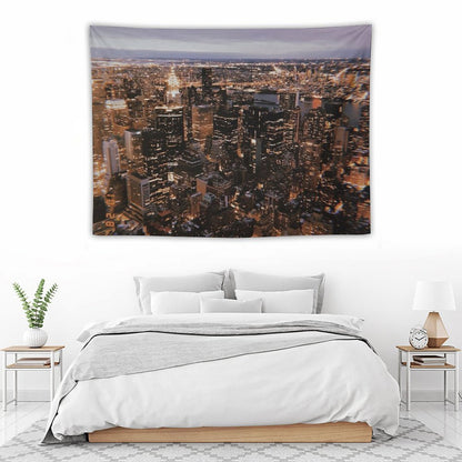 New York at Night Tapestry