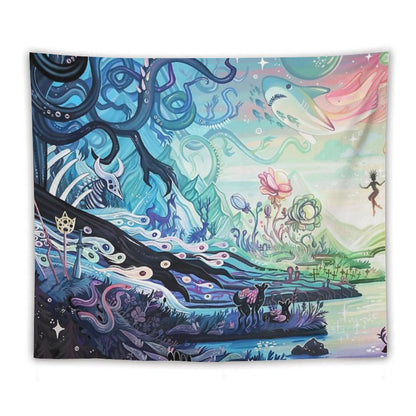 Vivid Dreaming (Left Version) Tapestry