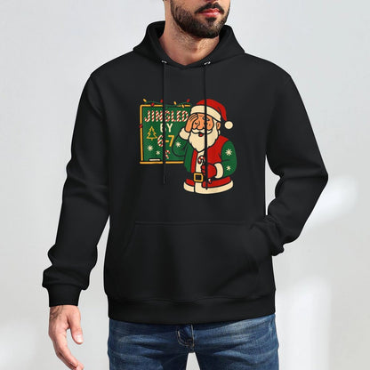 Jingled by 6 7 Funny Teacher 67 Christmas Santa Six Seven Versatile Streetwear Hoodie