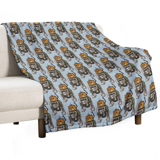 Best Gifts For Men And WomenRebel Toons Chopper Throw Blanket