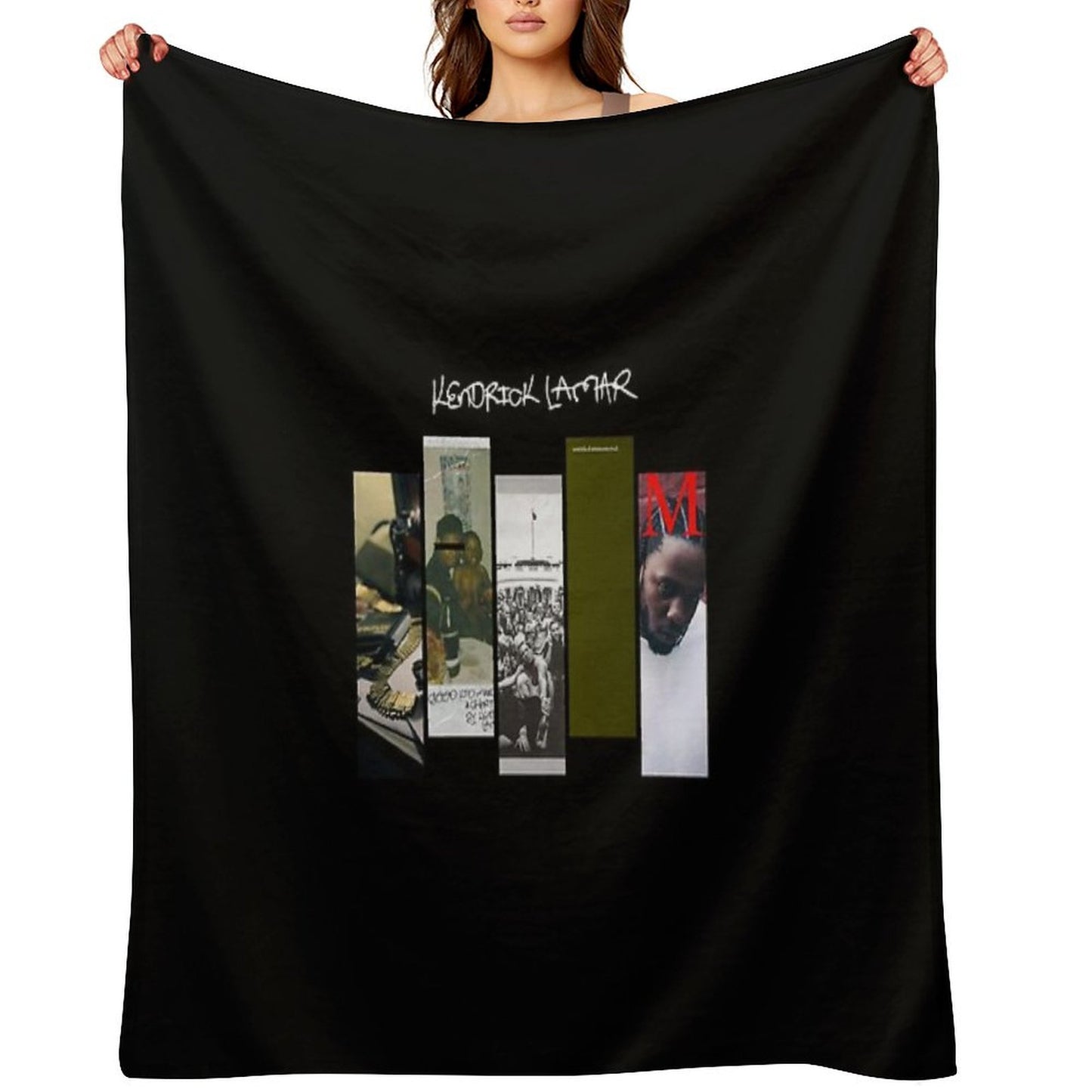 Kendrick Lamar Discography Throw Blanket