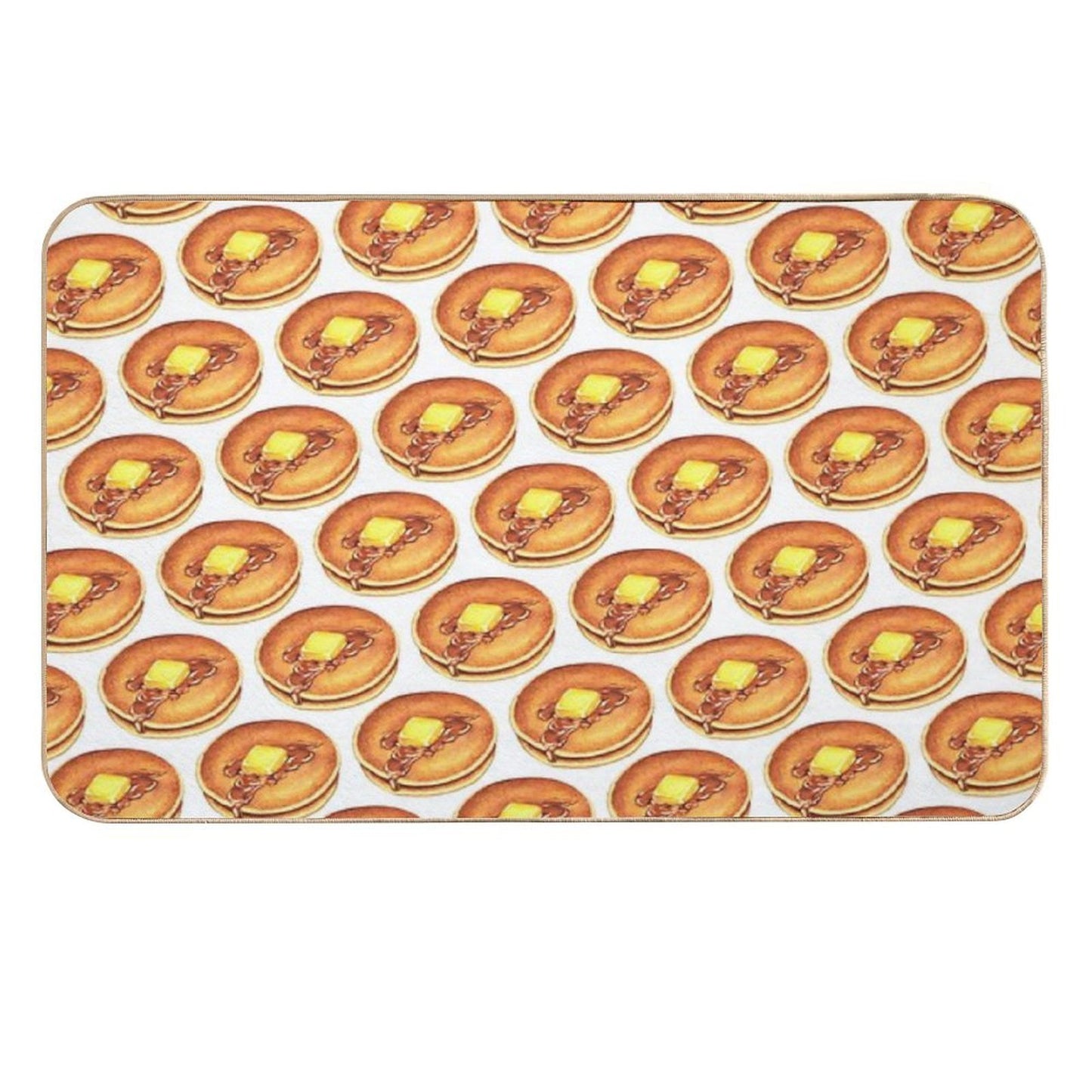 Pancakes Pattern  Rapid-Drying Bath Mat