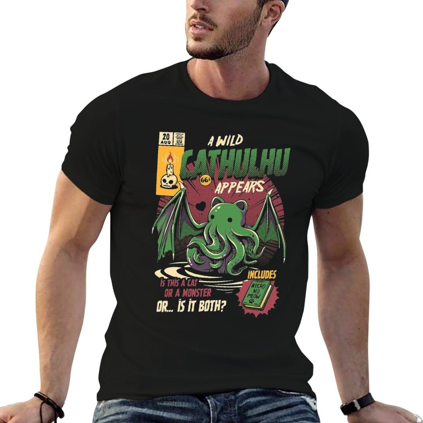 Cathulhu Comfortable T-Shirt