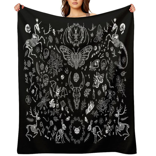Gothic Tapestry Throw Blanket