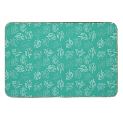 Nook Leaf in Turquoise Bath Mat