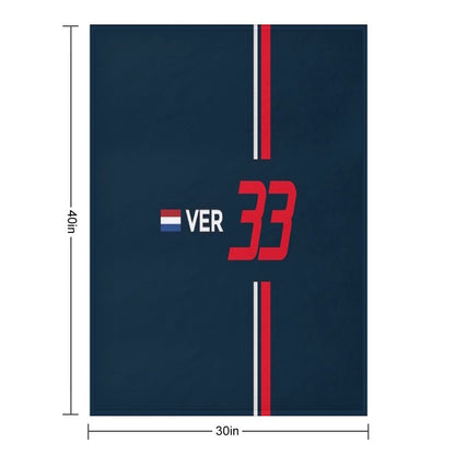 F1 2021 - #33 Verstappen Throw Blanket