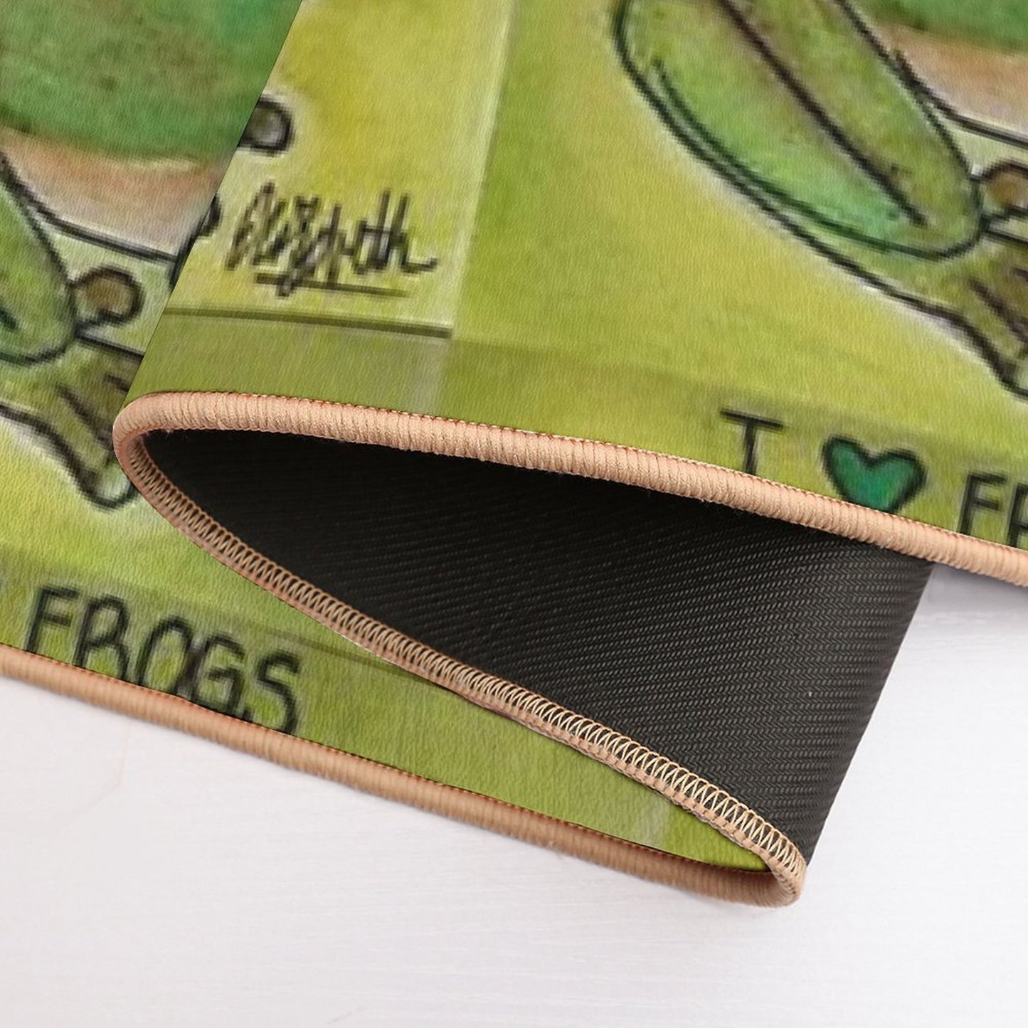 Frog Sticker  Slip-Resistant Bath Mat