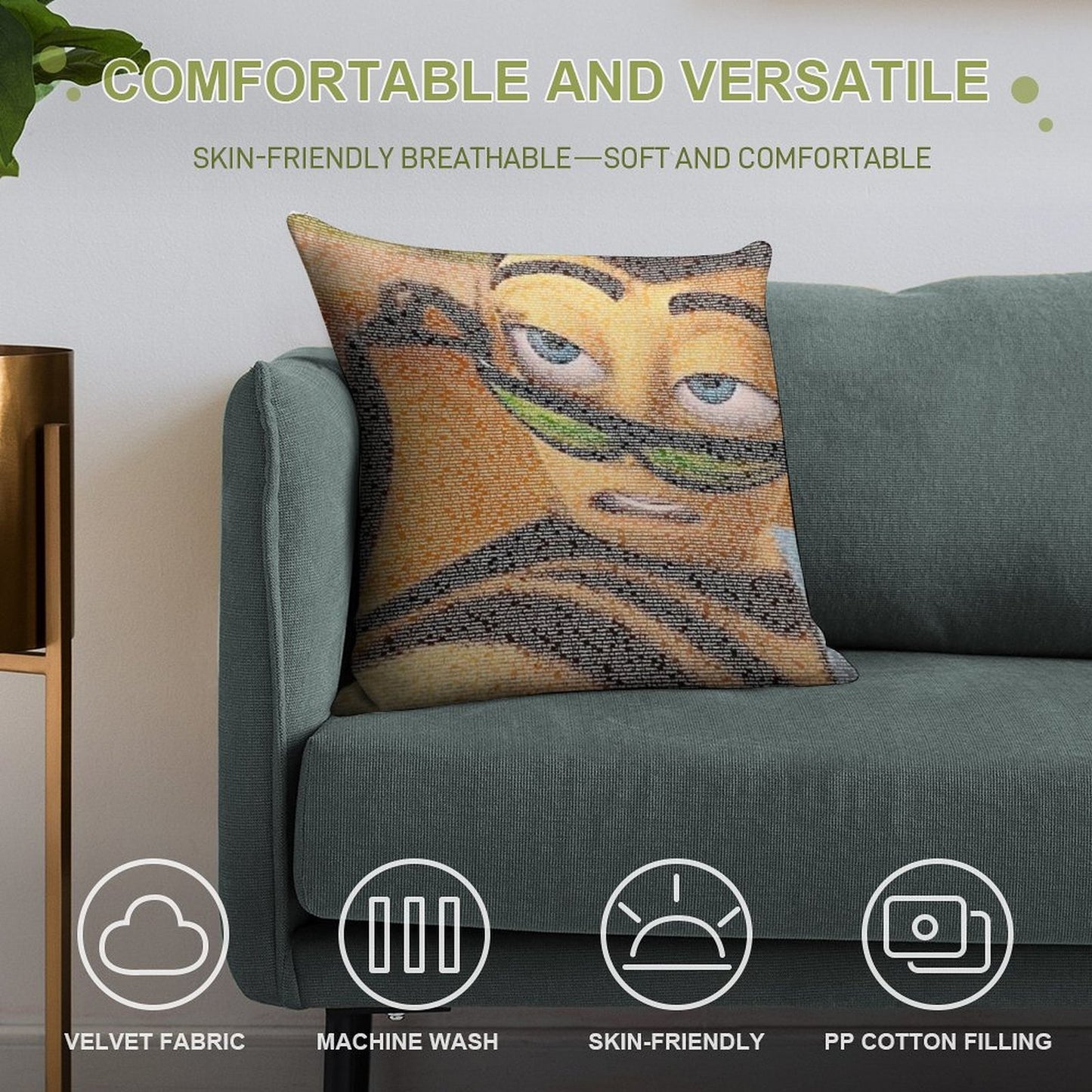 Barry B Benson IS The Bee Movie Script Soft Gift Ready Throw Pillow