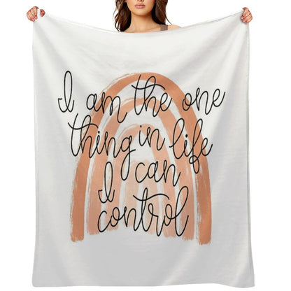 One Thing in Life I Can Control Throw Blanket