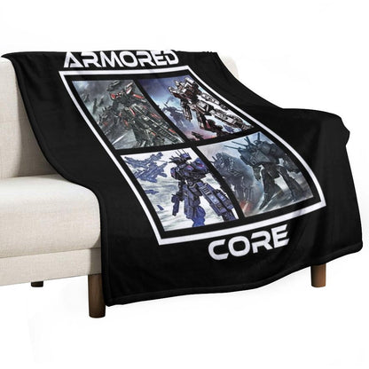 Armored Core 4 Throw Blanket