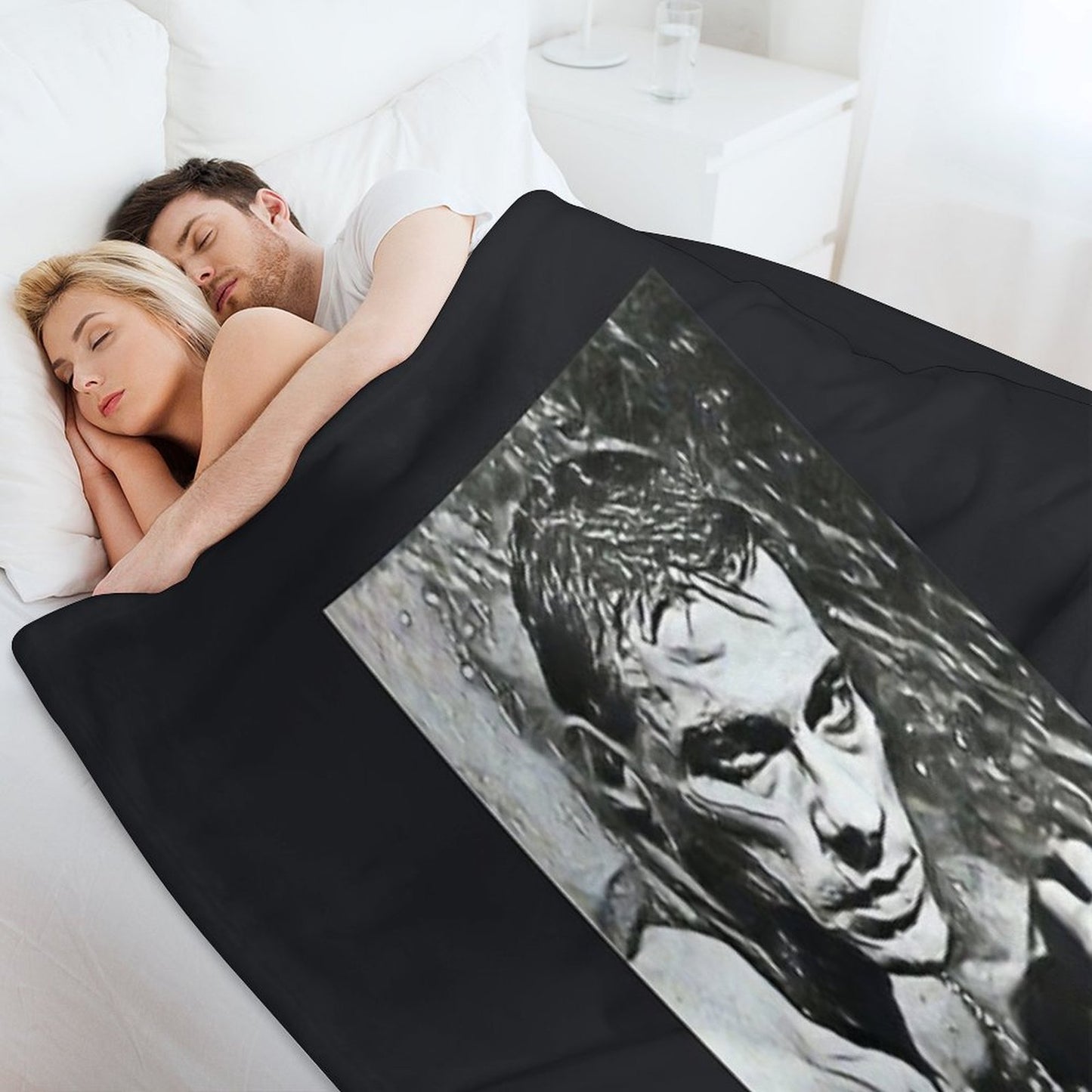 Jean-Claude Van Damme Throw Blanket