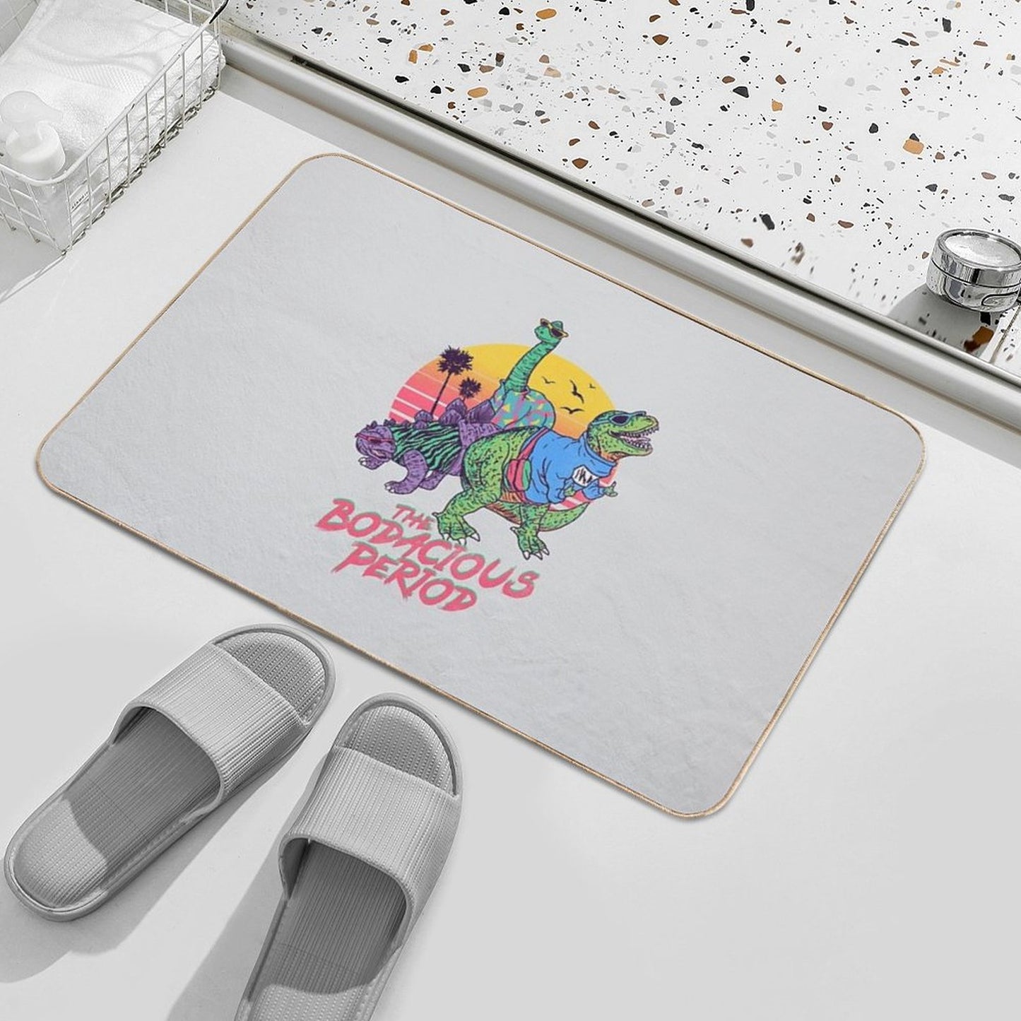 The Bodacious Period Bath Mat