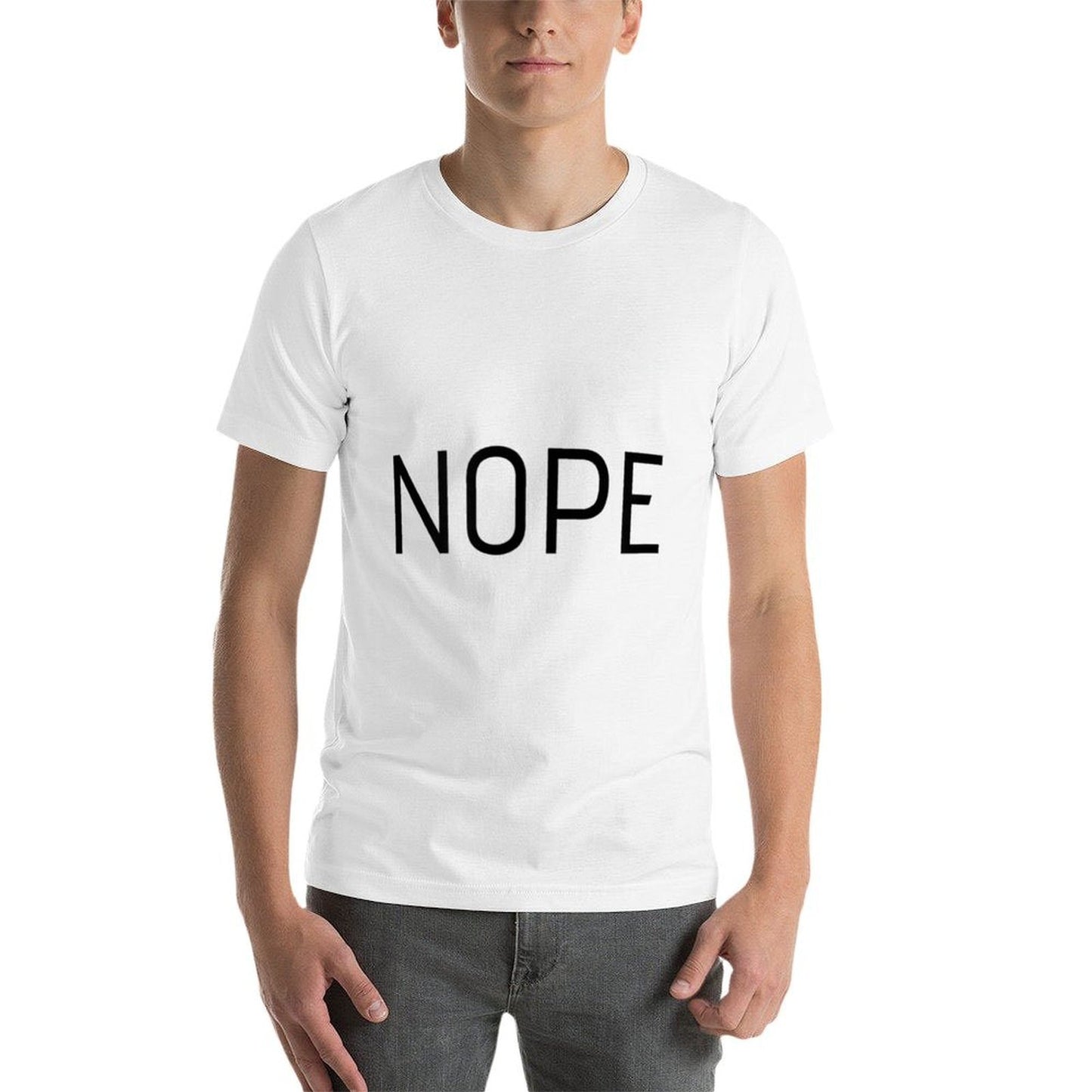 NOPE  Oversized Silhouette T-Shirt