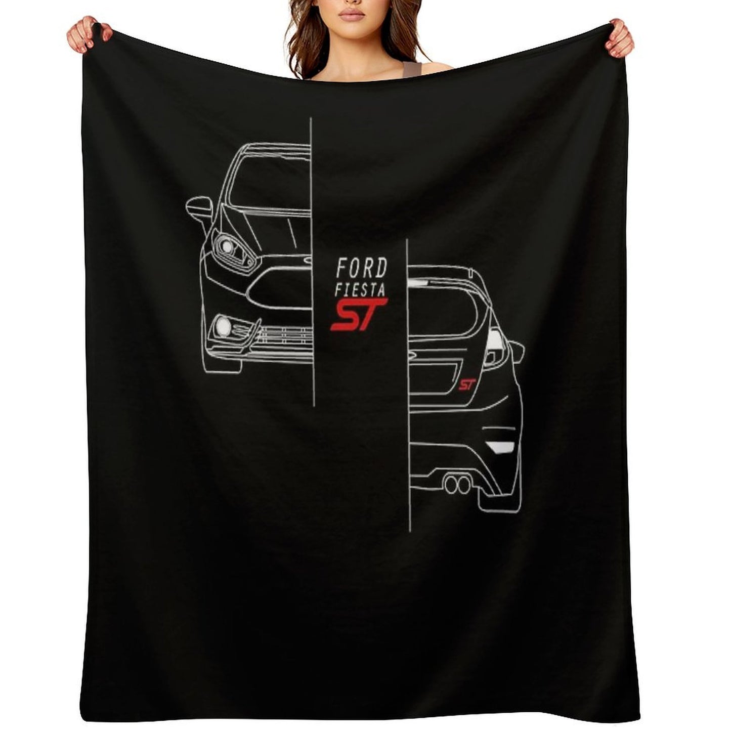 Ford Fiesta ST  Essential Throw Blanket