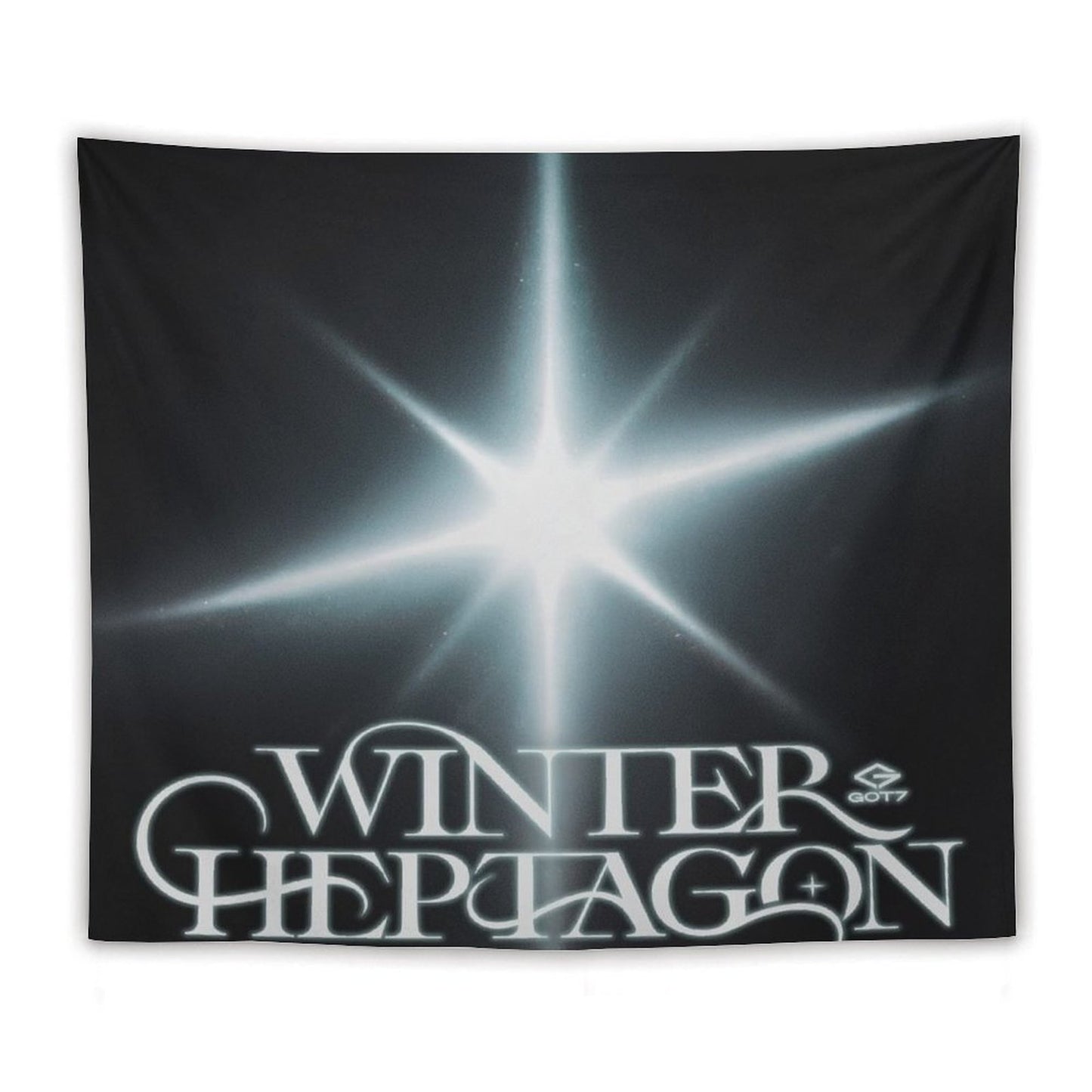 GOT7 - WINTER HEPTAGON (English Translation) Tapestry