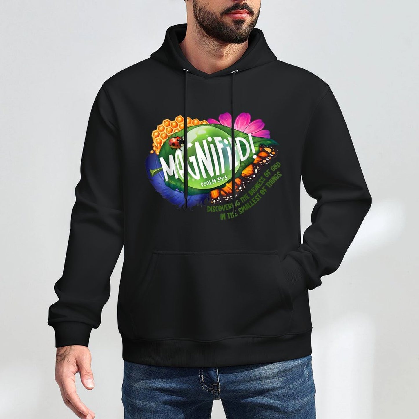 VBS 2025 Magnified Smallest Insects Adventure VBS Kangaroo Pocket Hoodie