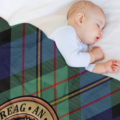 Clan MacLaren Crest Throw Blanket