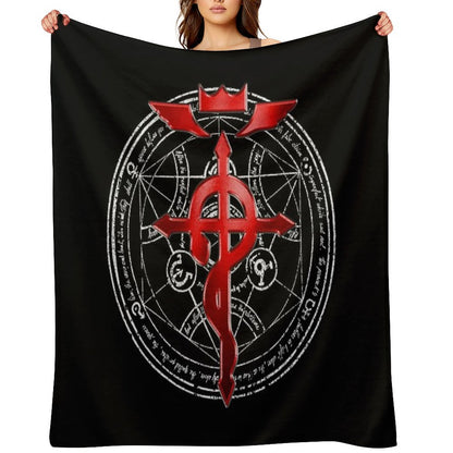 Fullmetal Alchemist Transmutation Symbol Throw Blanket