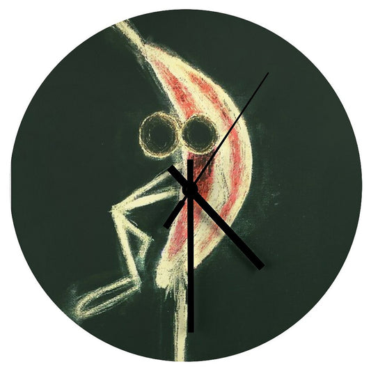 ‘bananaman in Calm’ Wall Clock