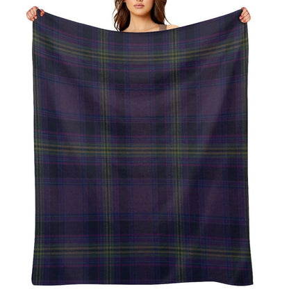 Monarch of The Glen Scottish Tartan Throw Blanket