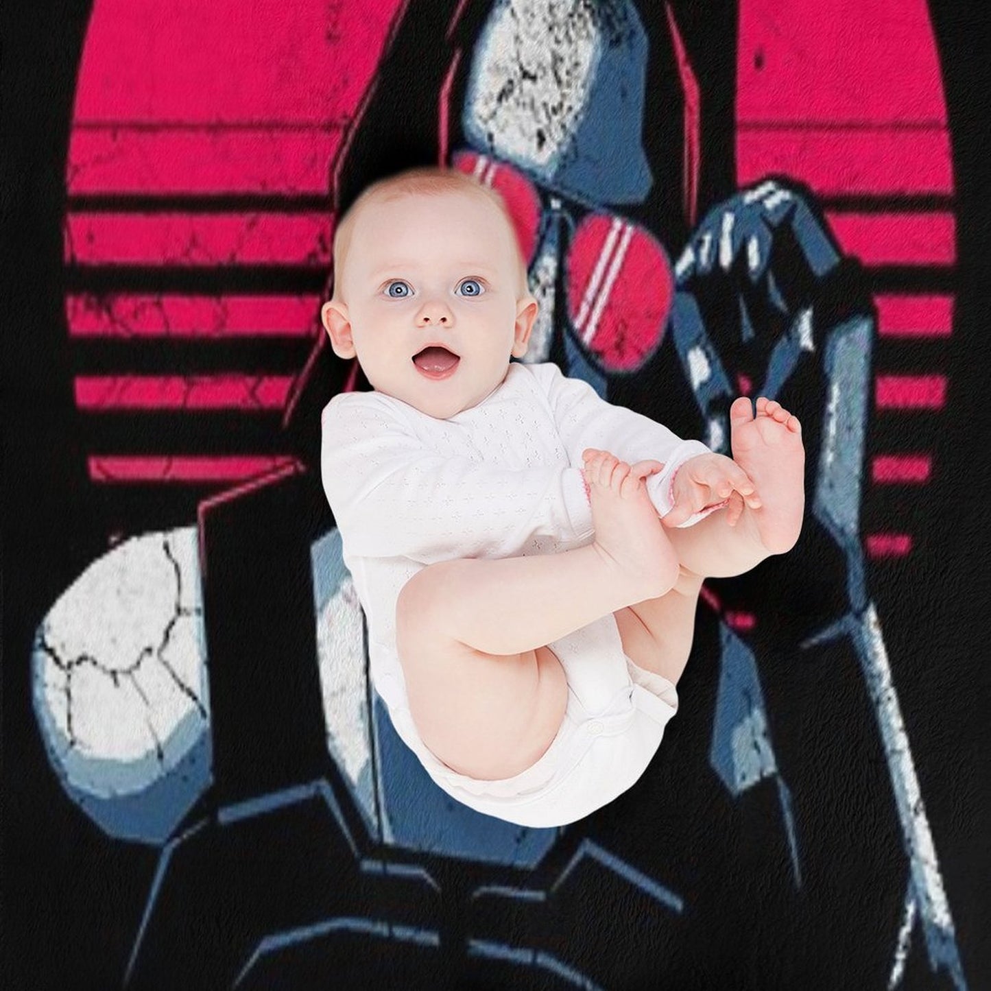 Johnny Silverhand Cyberpunk - Never Fade Away Classic Throw Blanket