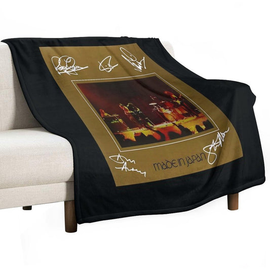Made in Japan Album Performances Throw Blanket