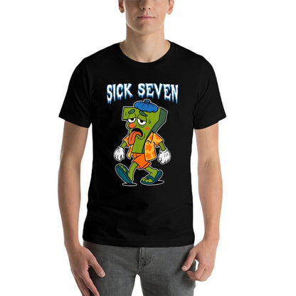 Funny Sick Seven 67 Halloween Costume for Trending Popular  Summer-ready Fabric T-Shirt