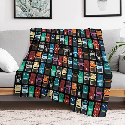 Pedal Board Throw Blanket