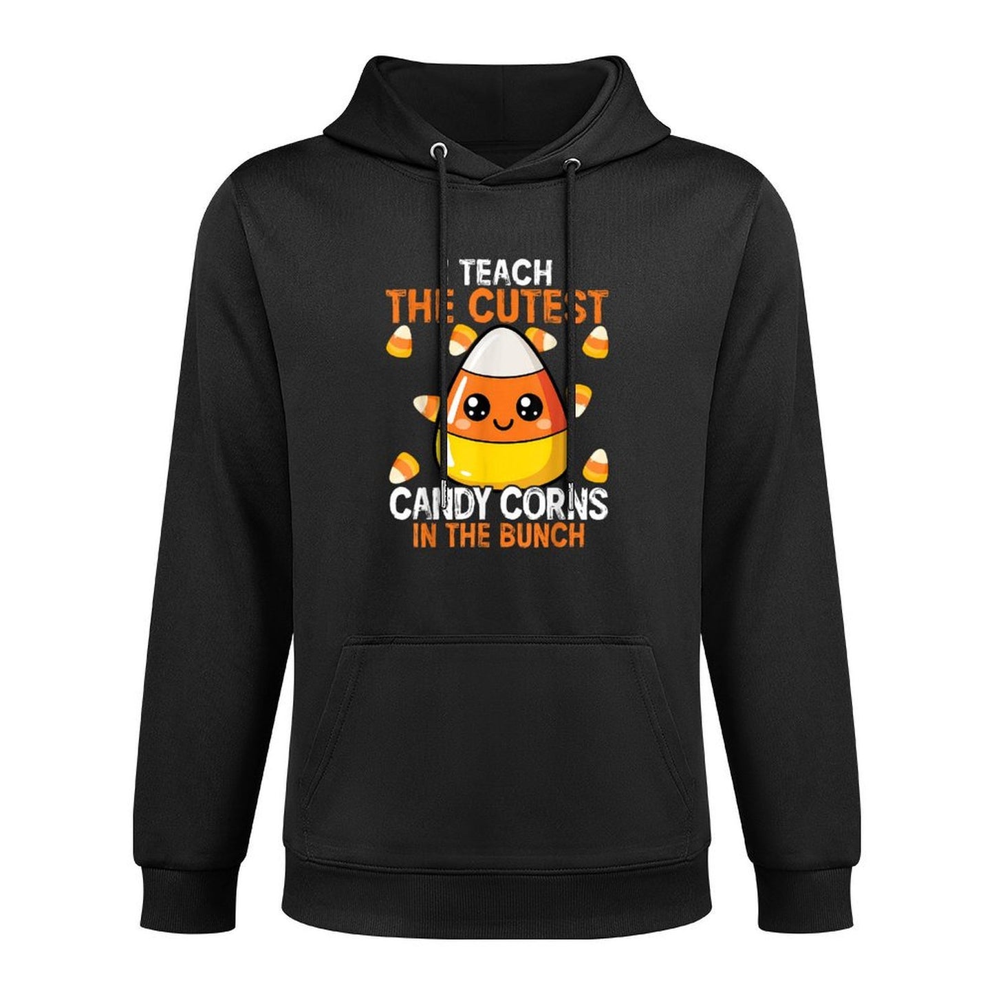 I Teach Cutest Candy Corn in The Patch Teacher Halloween Versatile Streetwear Hoodie