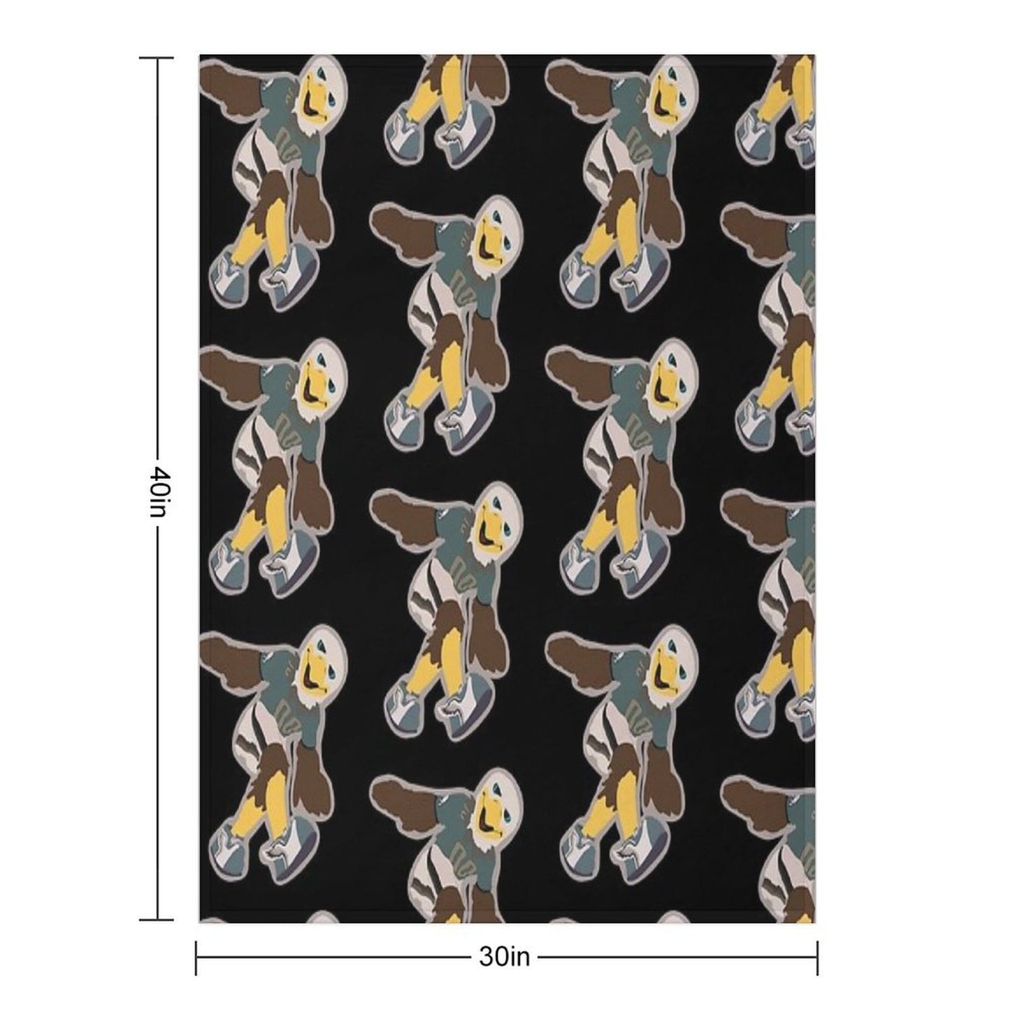Swoop - Philadelphia Eagles Throw Blanket