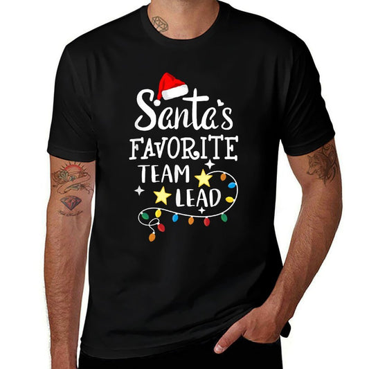 Santas Favorite Team Lead Christmas Manager - Team Leader  Breathable T-Shirt