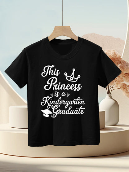 Kindergarten Graduation Gift for Girls Kids T-Shirt