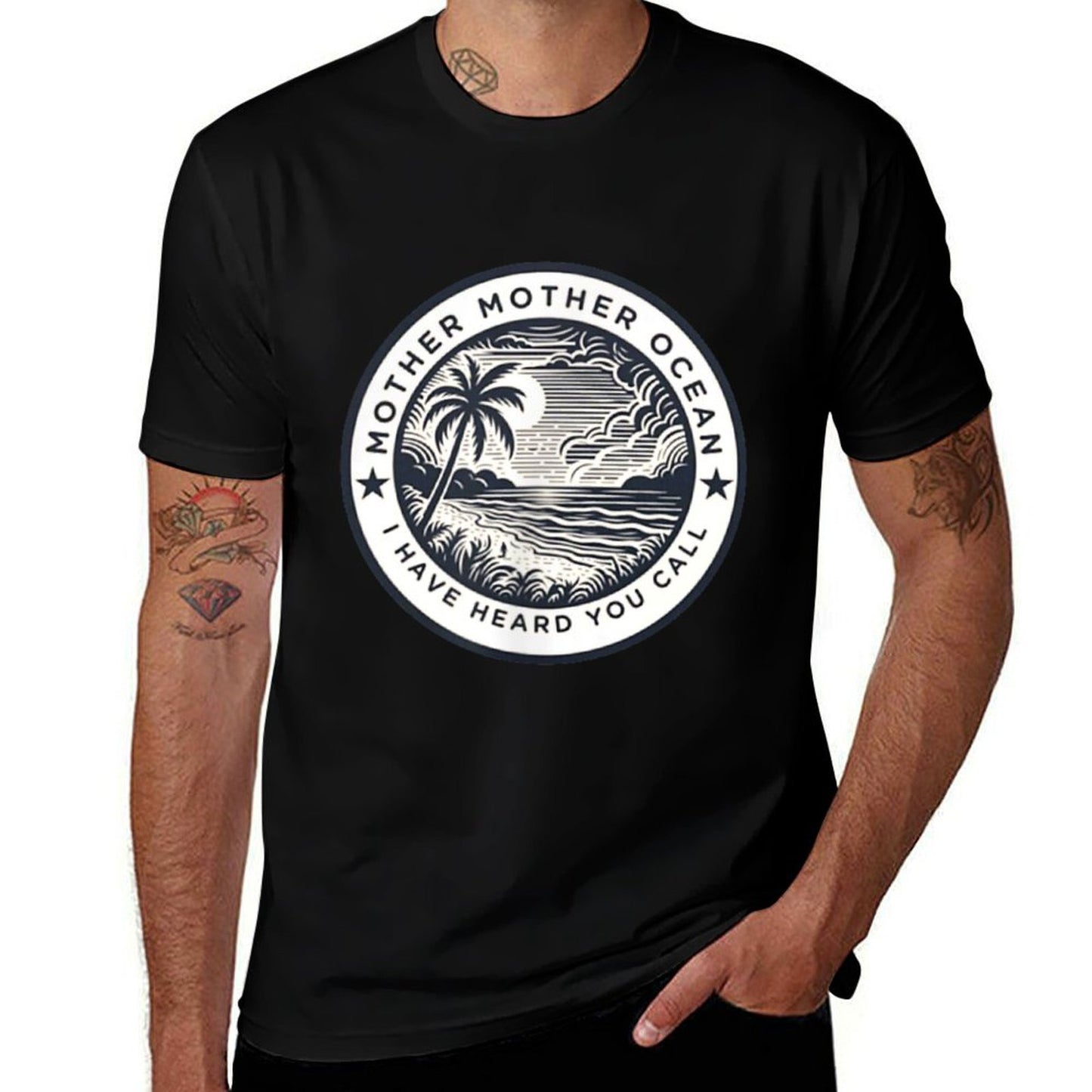 Mother Mother Ocean I Have Heard You Call (2 Side )  Eco-friendly Material T-Shirt