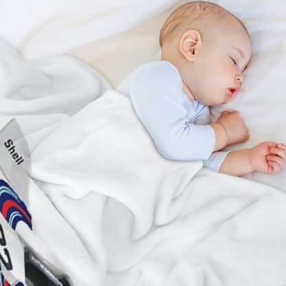 Porsch 917 Martini Racing 1971 Throw Blanket