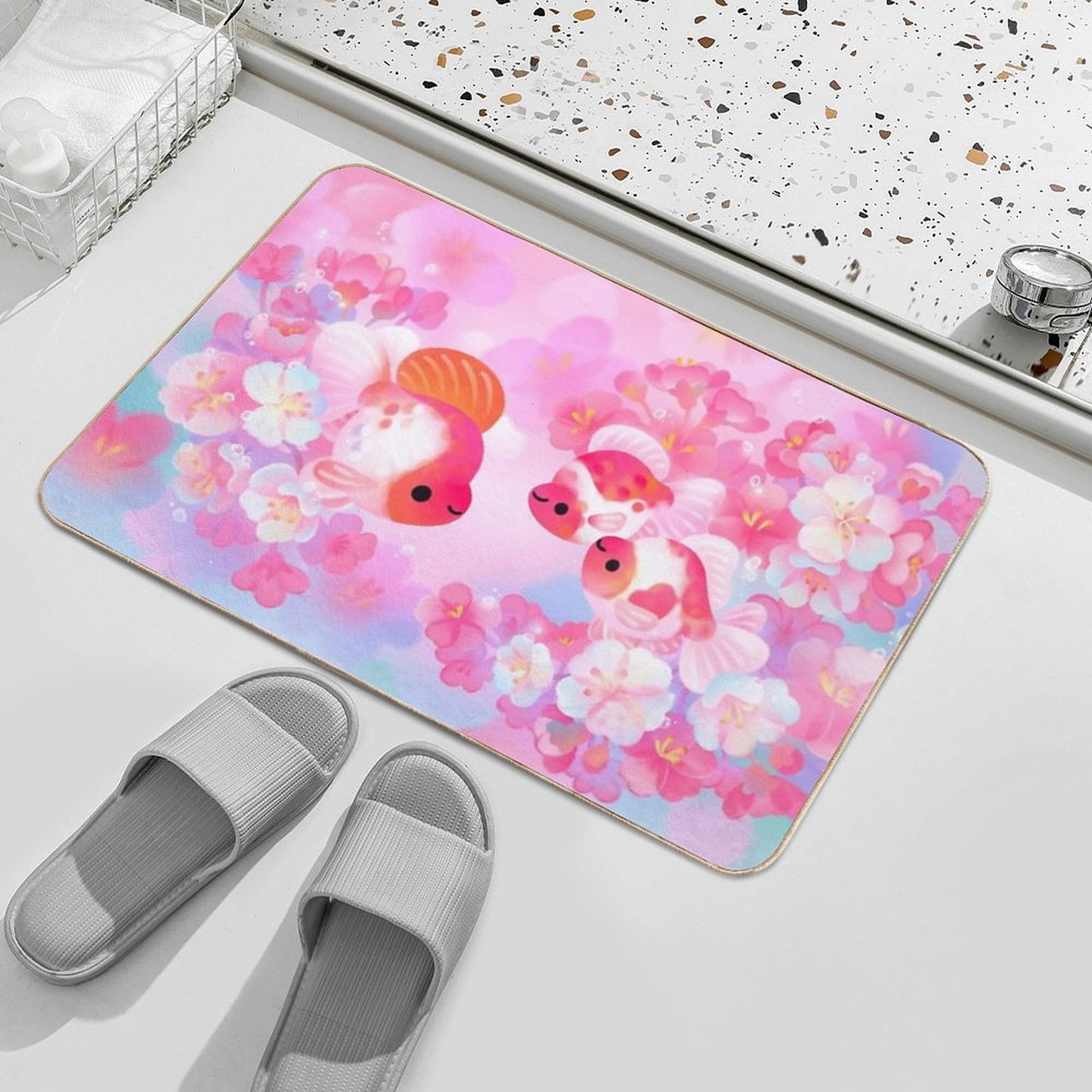 Sakura Ryukin Bath Mat