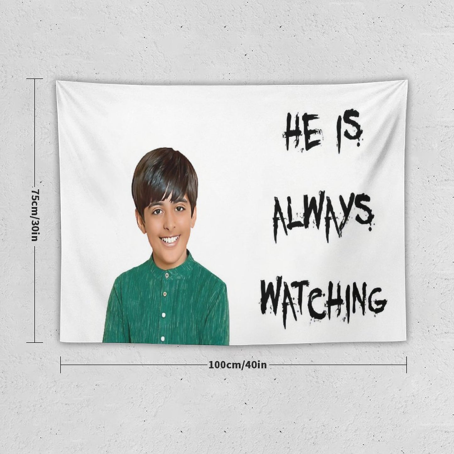 Ravi - He Is Always Watching Tapestry